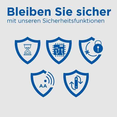 Компактний зарядний пристрій eneloop, для 1-2 нікель-металгідридних акумуляторів типу AA/AAA, час заряджання 10 годин, 9 функцій безпеки, включаючи 2 акумулятори eneloop типу AA (2000 мАг), зарядний пристрій з 2 акумуляторами eneloop типу AA