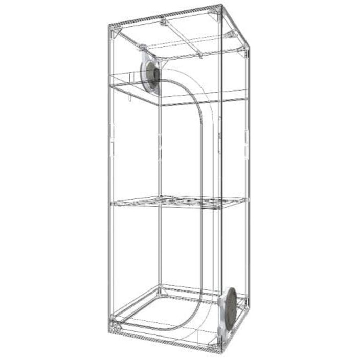 Гроубокс Secret Jardin Dark Street 60x60x158 см (DS60 V4.0)