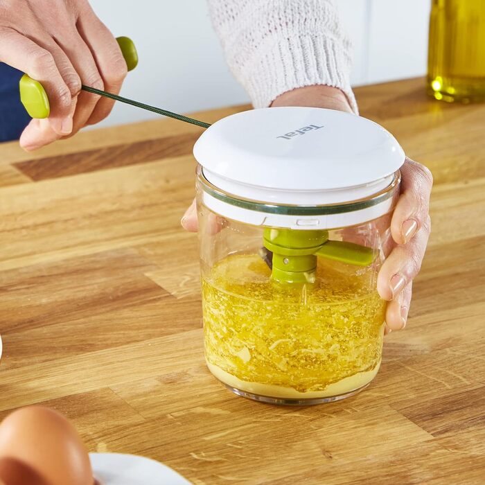 Секунд, ручний подрібнювач 450 мл, грубі, середні та дрібні, леза з нержавіючої сталі, без електрики, нековзне дно та легко чиститься, 5 Second Chopper Shaker K16441-5