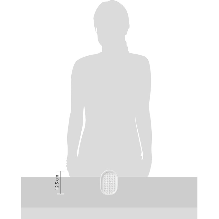 Мильниця TECNO, мильниця з пластику, з отворами для крапель (колір прозорий, білий - не вибирається), кількість