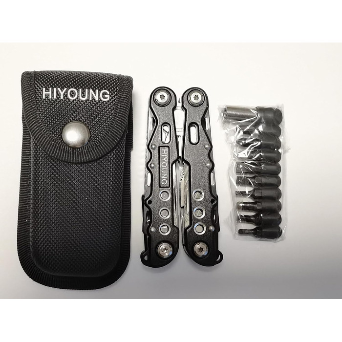 Мультитули з нержавіючої сталі, складні багатофункціональні плоскогубці 24 в 1, багатофункціональні плоскогубці, мультитул, мульти