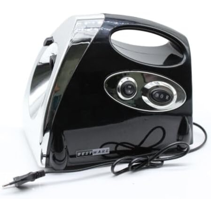 Чорна м'ясорубка електрична, 2800 Вт М'ясорубка з ковбасним наповнювачем Мультипроцесор 3 в 1 м'ясорубка з нержавіючої сталі М'ясо