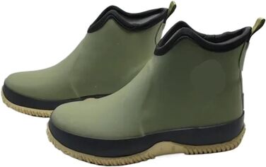 Чоловіче гумове взуття, гумове взуття для чоловіків, повсякденні гумові чоботи, водонепроникні робочі чоботи, гумові чоботи на платформі, сині, розмір 46 EU