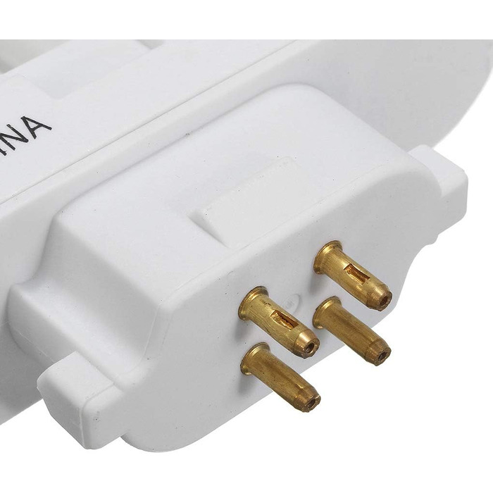 Енергозберігаюча компактна люмінесцентна лампа Allayu FML 27EX-N 27 Вт, 4-контактна лампа з чотирма трубками, 6500K, 4-рядна лампа денного світла (6500k)