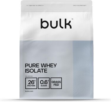 Протеїн Bulk Pure Whey Isolate 90, без смаку, 2,5 кг (1 упаковка)