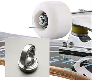 Скейтборд 31" Fashion Double Kick 7-шаровий канадський клен – повний компліт для дітей 5-8 років, підлітків та дорослих, модний дизайн