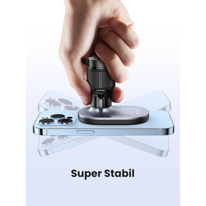 Бездротовий зарядний пристрій Автомобільний тримач мобільного телефону з функцією зарядки Магнітний бездротовий зарядний пристрій