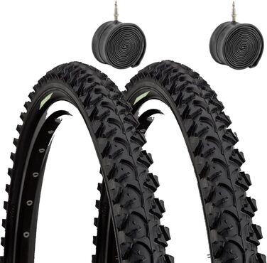 Гірські велосипедні шини (MTB) 26x1.95 з камерами