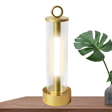 Ліхтар для кемпінгу, 3 режими, підвісний світлодіодний ліхтар, 2000 мАг, акумуляторний, заряджається від USB, портативний ліхтар для кемпінгу до 18 годин, для дому, спальні, активного відпочинку на природі, походів, скелелазіння, золотий