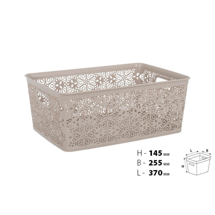 Кошик VIOLET HOUSE CAPPUCHINO Ажур (6481585)