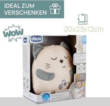 Муркотливий кіт, Інтерактивна плюшева іграшка, Імітує звук і вібрацію муркочучого кота, Класична музика, М&39яка подушка, Можна пр