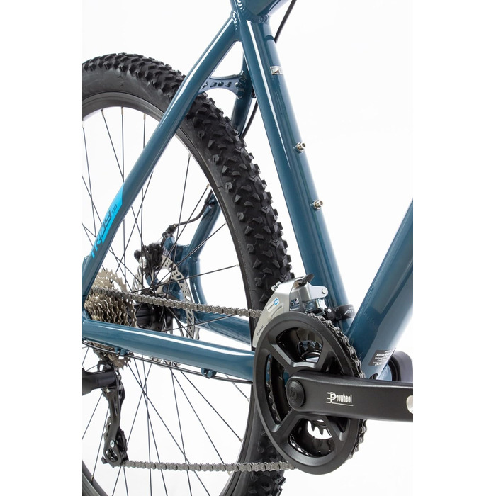 Велосипед Head Unisex - Гірський велосипед для дорослих Troy 1.0 46 матово-синій