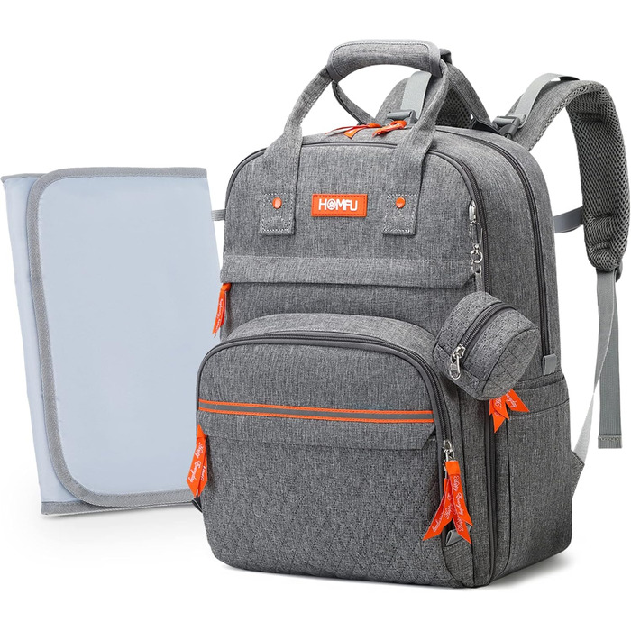 Сумка для підгузників Рюкзак Мама Лікарня Дитячі Сумки Для Хлопчиків Дівчинка Дорожні Рюкзаки Мама Сірий Тато Сумка для підгузникі