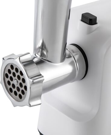 М'ясорубка Електрична м'ясорубка 1000 Вт для м'яса з насадками ковбасниця, соковижималка Kubbe Kit з нержавіючої сталі, 3 подрібню