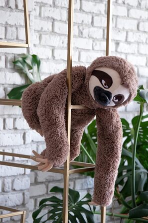 М'яка іграшка FANCY Sloth XXL плюшевий лінивець, 57 см