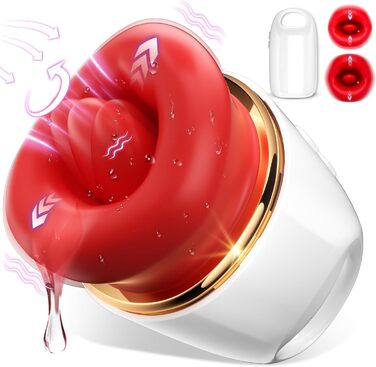 Вібратор на присосці, секс-іграшка для жінок, вібратор для клітора з 10 режимами облизування та вібрації, набір вібраторів 3-в-1 для жінок, багатофункціональний стимулятор клітора, м&39яка секс-іграшка для пар