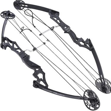 Набір складеного лука для стрільби з лука – мисливський регульований лук 19,5–30 дюймів, до 260 fps, з аксесуарами для дорослих, тренувань та стрільби на відкритому повітрі