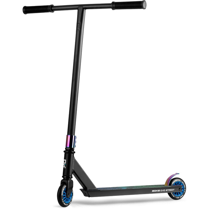 Трюковий самокат Soke EVO Street ABEC-9, чорний
