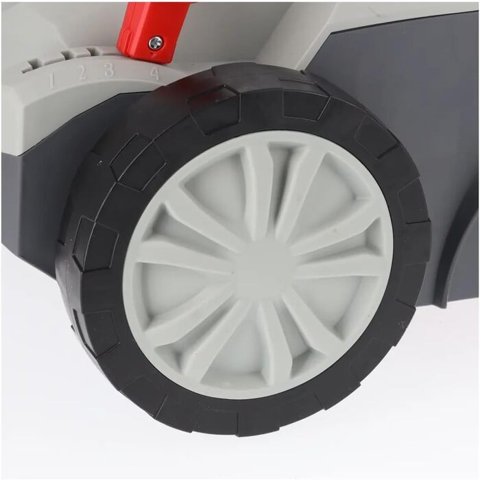 Аератор газону DEDRA, електричний, потужність 1500 Вт, 3000 об/хв, ширина захвату 32 см, низький рівень шуму, мішок для збору 30 л, з регулюванням глибини