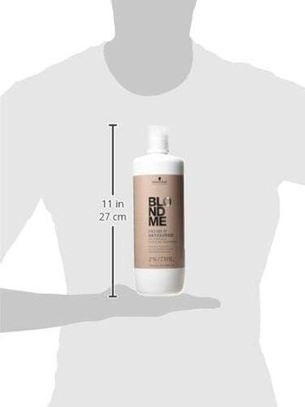 Проявник Schwarzkopf BlondMe Premium Care 2% для волосся, 1000 мл