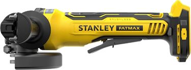 Акумуляторна кутова шліфувальна машина Stanley FatMax V20 SFMCG700B (18 В, діаметр диска 125 мм, безщітковий двигун, міцний литий