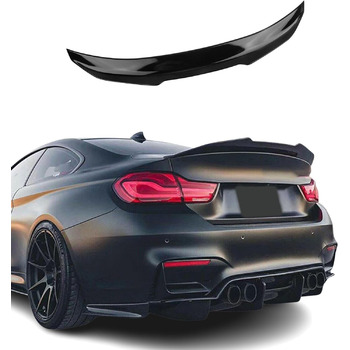 Задній спойлер Fly Design підходить для BMW F30 3 серії Limo PSM Style Gloss Black з ABS