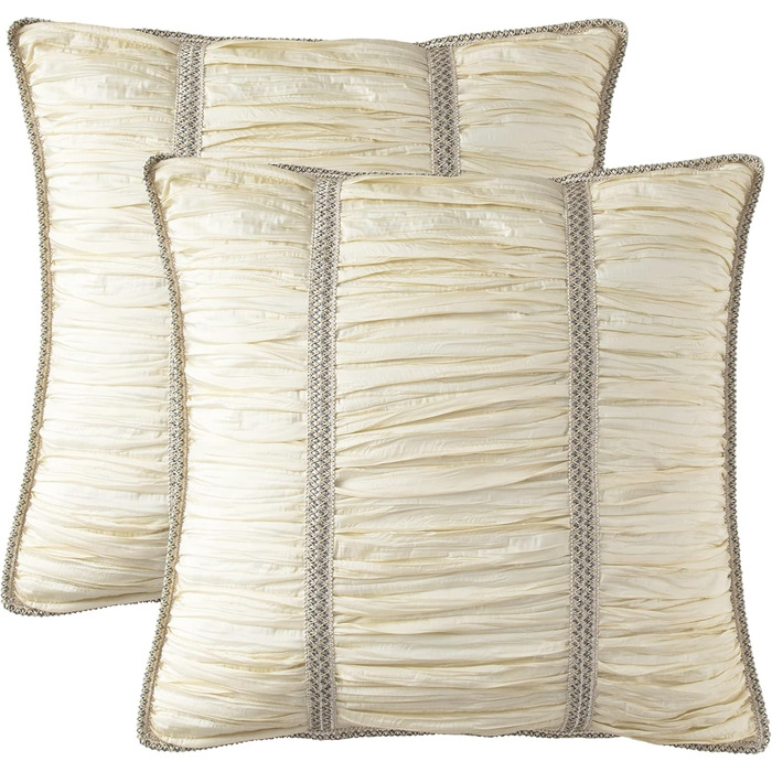 Комплект постільної білизни з квітковим жаккардом Loom and Mill 9 предметів, Елегантний стиль принцеси, Комплекти для спалень коро