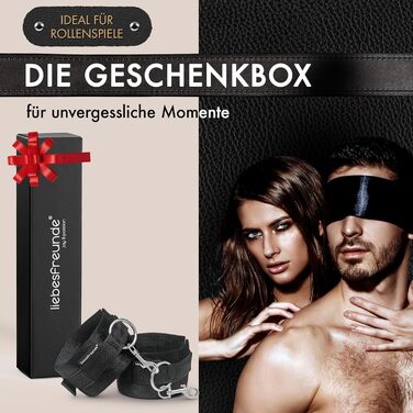 БДСМ-наручники Liebesfreunde для чуттєвих сексуальних ігор - секс-іграшка для пар, еротичний набір секс-іграшок, надзвичайно м&39який