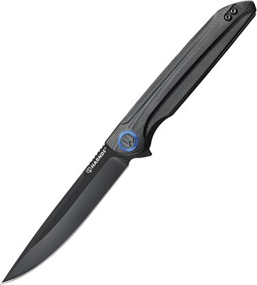 Складаний ніж Harnds Assassin Titanium Outdoor Knife, кишеньковий ніж, що швидко відкривається, з лезом Sandvik 14C28N та ручкою G