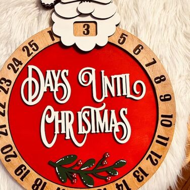 Прикраса різдвяного календаря декор на різдво X-Institute