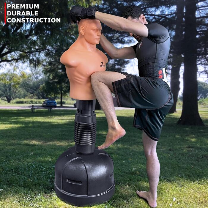 Манекен п'єдесталу боксерський мішок Бойові мистецтва Фокусування удару Манекен вільно стоячий удар мішень Бокс Боб Манекен MMA тр
