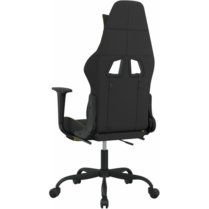 Геймерське крісло з підставкою для ніг, чорна та світло-зелена тканина, крісло-реклайнер, письмове крісло для вітальні/спальні, модель 3143728