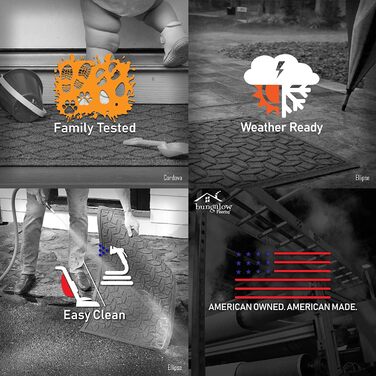 Підлога для бунгало, сходинки колекції Cordoba, 8-1/2 дюйма x 30 дюймів, антрацит