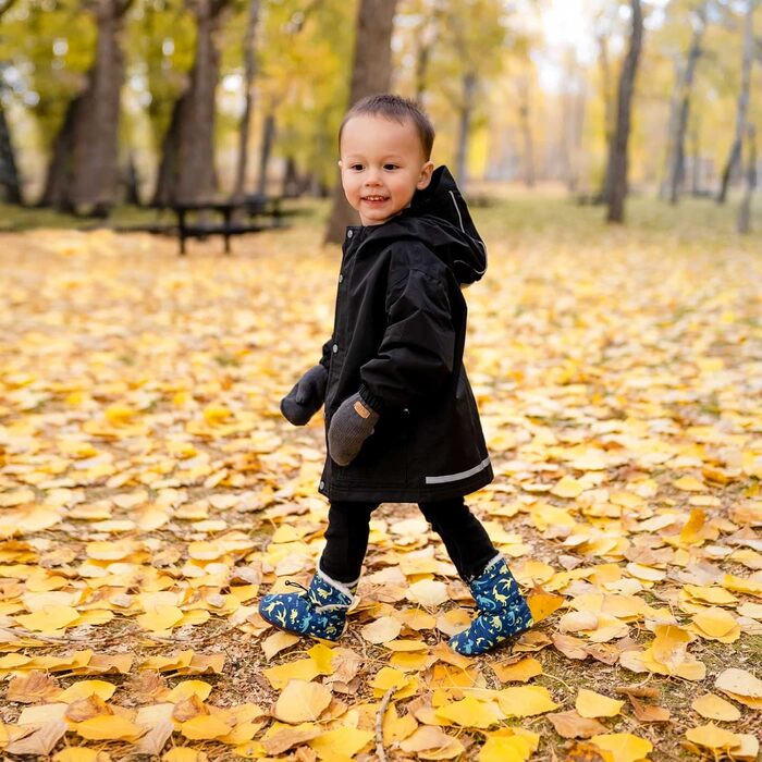 Перші туфлі для ходьби для немовлят та хлопчиків ясельного віку, зимові чоботи на підкладці 12-18 місяців, сірі
