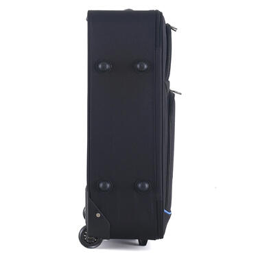 Валіза Semi Line 24' (M) Black/Blue Lines (T5753-2)