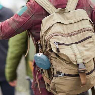 Колонка Bose SoundLink Micro Bluetooth маленька портативна, водонепроникна колонка з мікрофоном, синя Single Blue