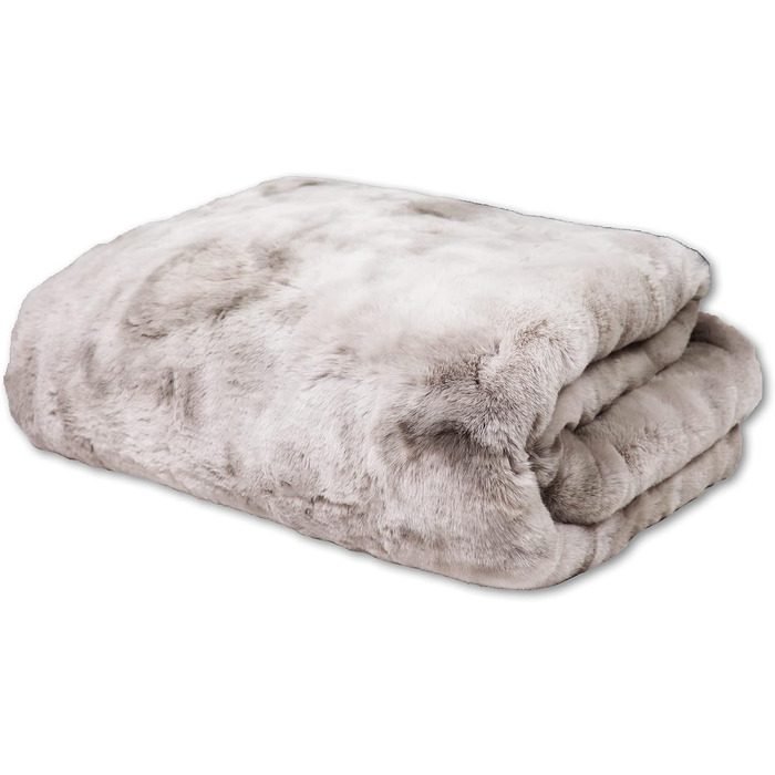 Плед для вітальні, імітація штучного хутра, Rabbit Deluxe 750 GSM 150x200 см, плед зі штучного хутра (хутро норки), хутро норки 150x200