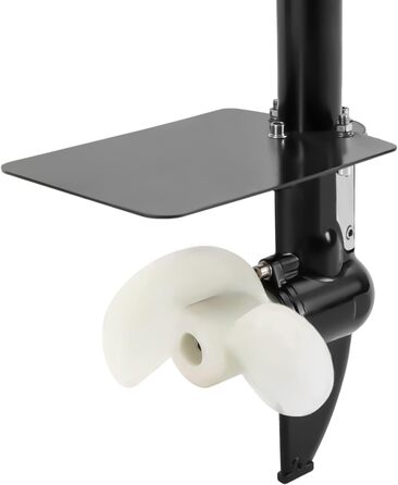 Тактний підвісний мотор, бензиновий двигун для човна, 8 к.с., повітряне охолодження, підвісний мотор 196 куб.см, повітряне охолодження, до 4500 об/хв, для надувних човнів, рибальських човнів, 4-