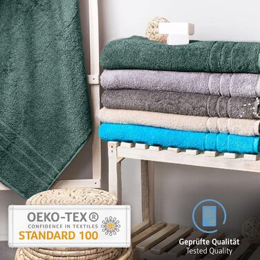 Набір рушників для сауни Komfortec 2 шт. 80x200 см з 100 бавовни, рушники для сауни XXL, рушник для сауни, м'який, великий, махров