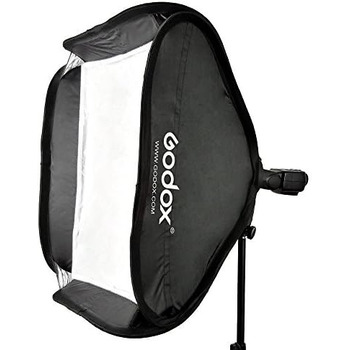 Розсіювач Godox 40*40см/15'*15 Softbox з S-подібним кронштейном Bowens Bracket для спалаху Speedlite 40x40см