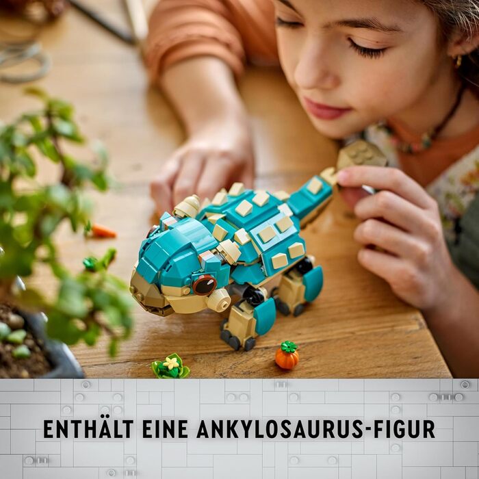 Збірний іграшковий динозавр для шанувальників Jurassic World New Adventures, подарунок для хлопчиків і дівчаток від 7 років 76962