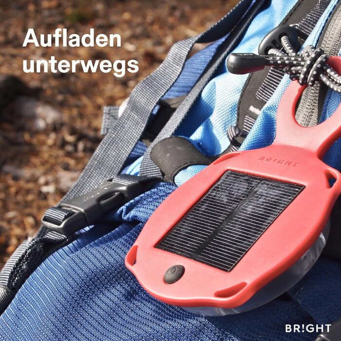 ЯСКРАВІ сонячні ліхтарі SunTurtle для використання на вулиці - компактний сонячний ліхтар, що перезаряджається від USB та сонячної енергії, регульована яскравість, для кемпінгу та надзвичайних ситуацій