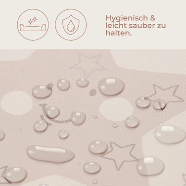 М'який пеленальний килимок 50x70 см - Дитячий пеленальний килимок - Килимок для пеленального столика для хлопчиків і дівчаток - Во