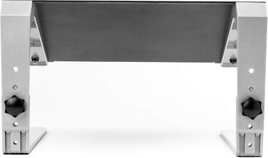 Підставка для ноутбука (регульована, сталь та алюміній, 3 рівні висоти, нахиляється, ергономічна) LTSTND