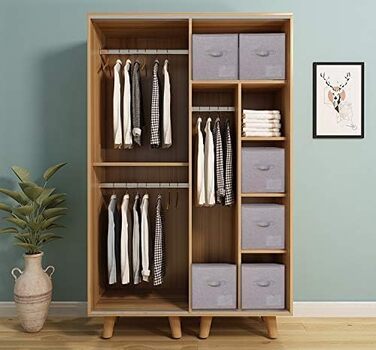 Великі, складні кошики для зберігання речей на блискавці, для спалень, шаф та одягу, 2 шт., чорно-сірі.