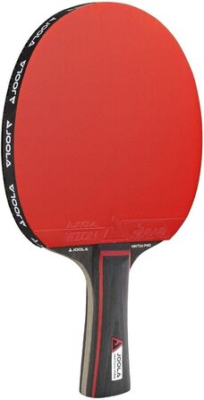 Набір для настільного тенісу JOOLA Duo PRO, 2 ракетки для настільного тенісу 3 м&39ячі для настільного тенісу футляр для настільного тенісу, червоний/чорний, 6 предметів, Duo Pro Single
