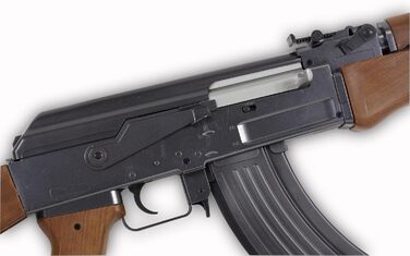 Страйкбольна гвинтівка Калашников АК-47 202229 – пружинна, дерев’яна, 6 мм, <0.5 Дж, BAX, 300-зарядний магазин