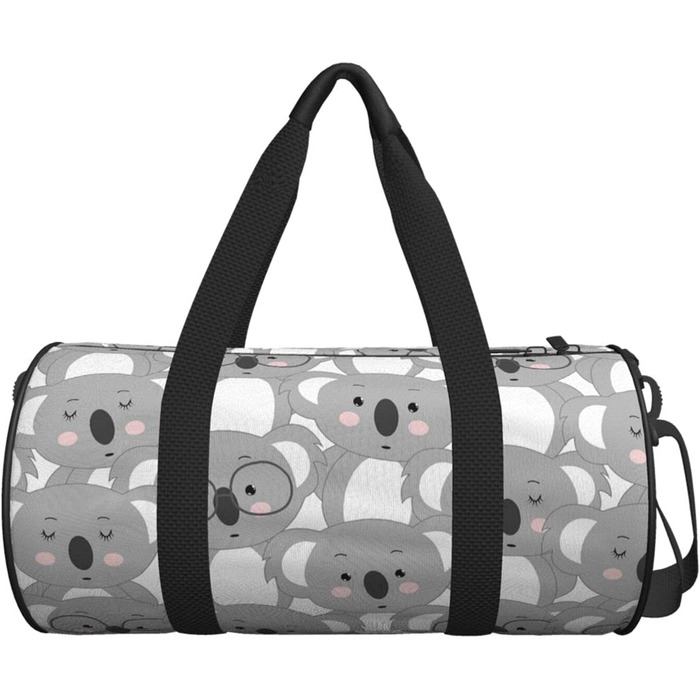 Спортивна сумка з милим малюнком коали, для фітнесу, подорожей та багажу. Велика дорожня сумка для чоловіків та жінок, ідеальна для коротких поїздок та вихідних.