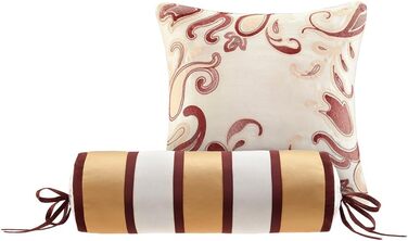 Затишний комплект ковдр Madison Park Aubrey, штучний шовк, жаккард, візерунок Пейслі, всесезонна пухова альтернативна постільна бі