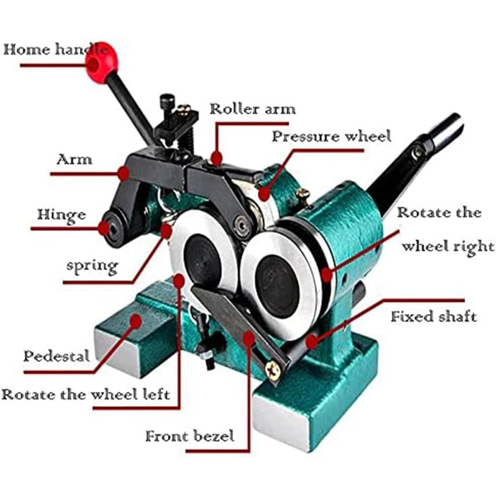 Шліфувальний верстат для пуансонів, 1,5-25 мм, точність 0,005 мм, точність затиску 5 мкм, економія часу та зусиль - ручний шліфувальний інструмент для пуансонів та формувальний верстат